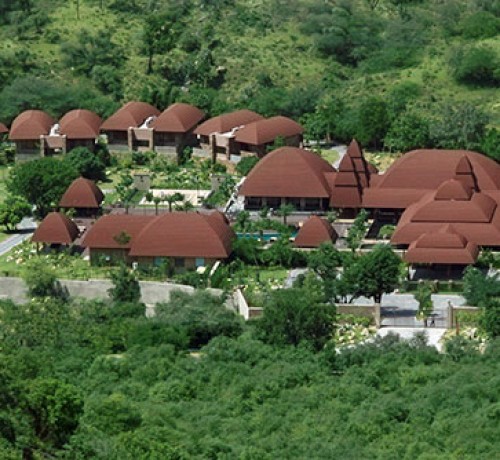 Ariel View of Cottages Ariel View of Cottages