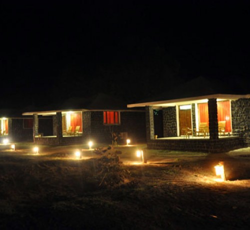 Cottage View at Night