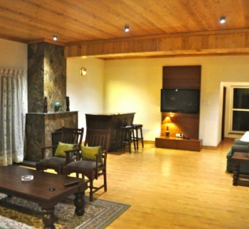 Inside a villa Inside a villa