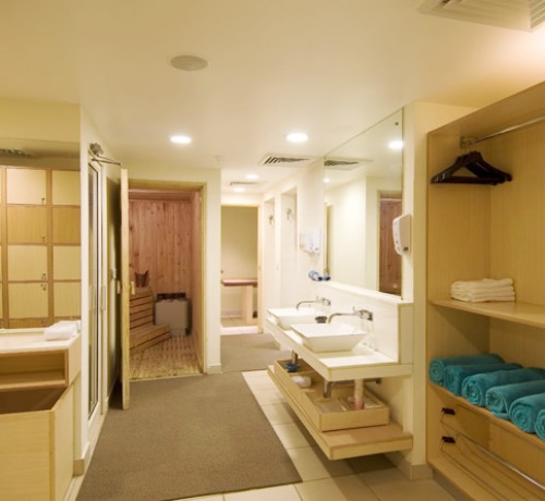 Sauna and Steam Room Sauna and Steam Room