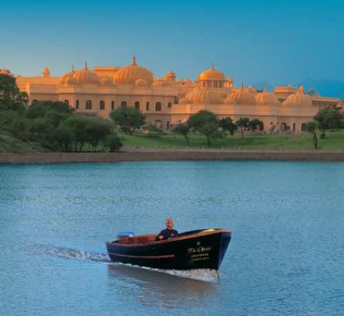 Hotel on the bank of Lake Pichola