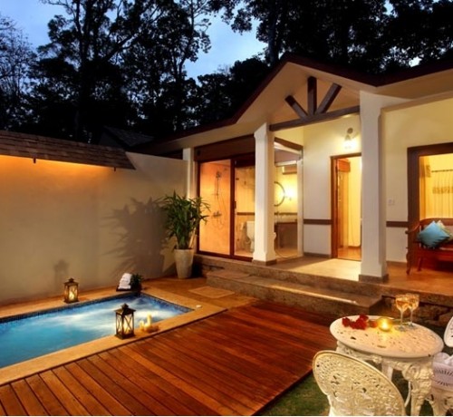 Jacuzzi Villa Pool View