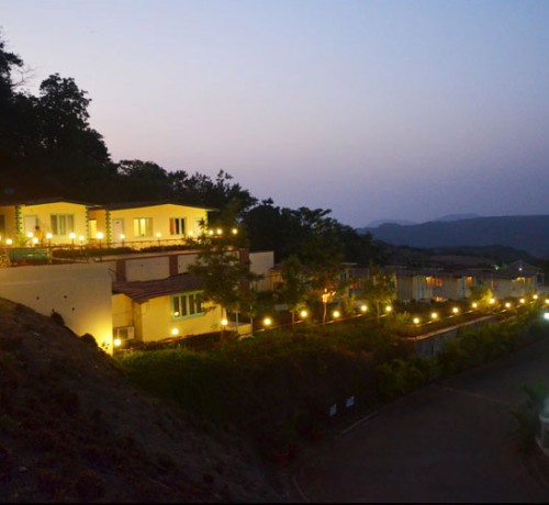 Resort at night Resort at night