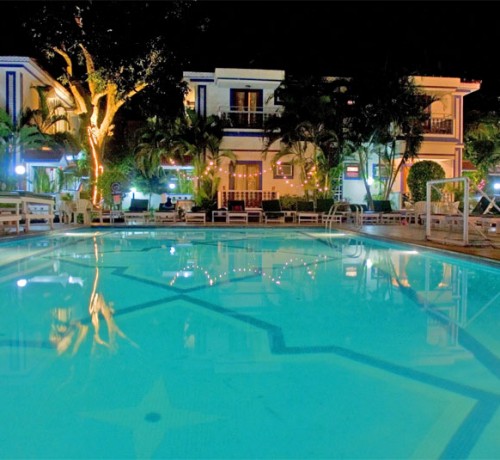 Pool at Night