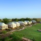 Tents at the resort Tents at the resort