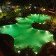 Pool View at Night