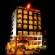 The hotel at night The hotel at night