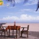 Dining by the beach Dining by the beach