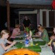 Guests dining in a traditional manner Guests dining in a traditional manner