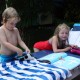 Kids enjoying Kids enjoying