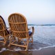Sitting at Beach Resort Sitting at Beach Resort