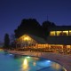 Pool View at Night