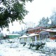 Resort during snow Resort during snow
