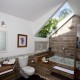 Open skylight bathroom Open skylight bathroom