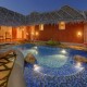 Pool hut courtyard Pool hut courtyard